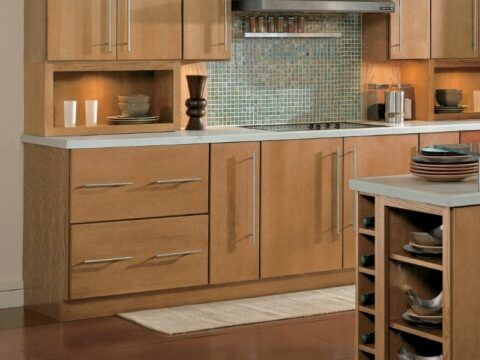 Slab Cabinets Cabinet World Of PA   Slab Cabinets 480x360 