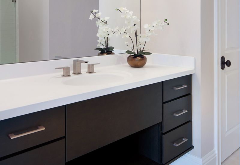 Black Floating Bathroom Vanity