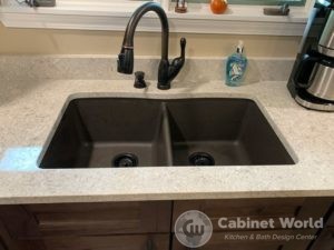 Oil Bronze Kitchen Sink and Faucet