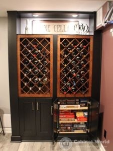Wine Cellar Design with Storage