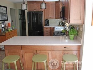 Kitchen Design with Refaced Cabinets