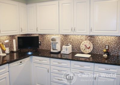 Kitchen Design with White Cabinetry