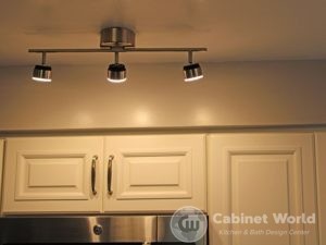 Overhead Lighting in Kitchen Remodel