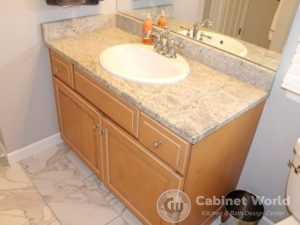 Stained Single Vanity