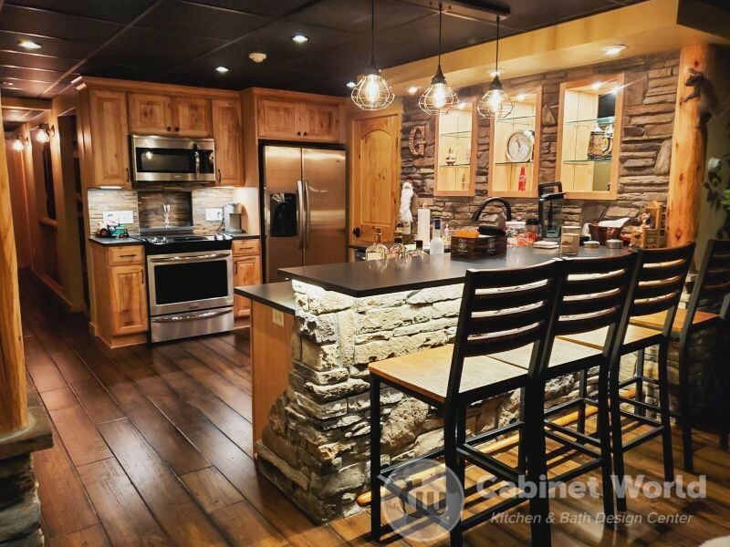 Rustic Kitchen Design in Butler by Mindy Mohney